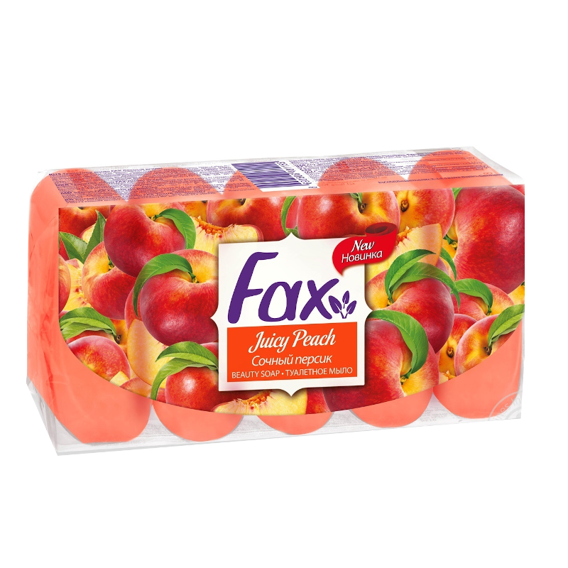 Мило тверде Fax Соковитий персик (5х70г) (8690506481148)